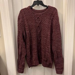Gap Burgundy Sweater